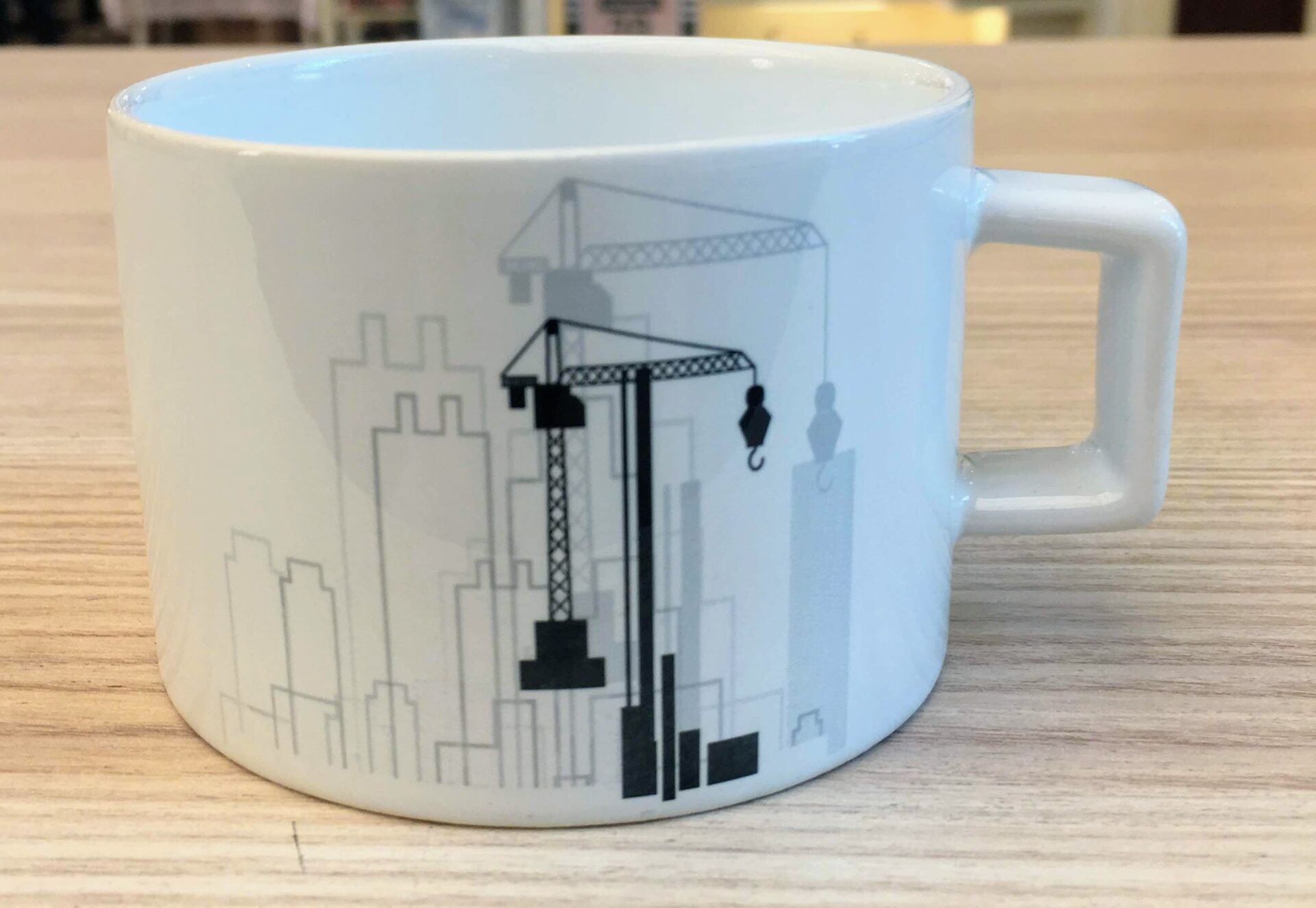 İnşaat Mühendisine Özel Ahşap Altlıklı Fincan Seti