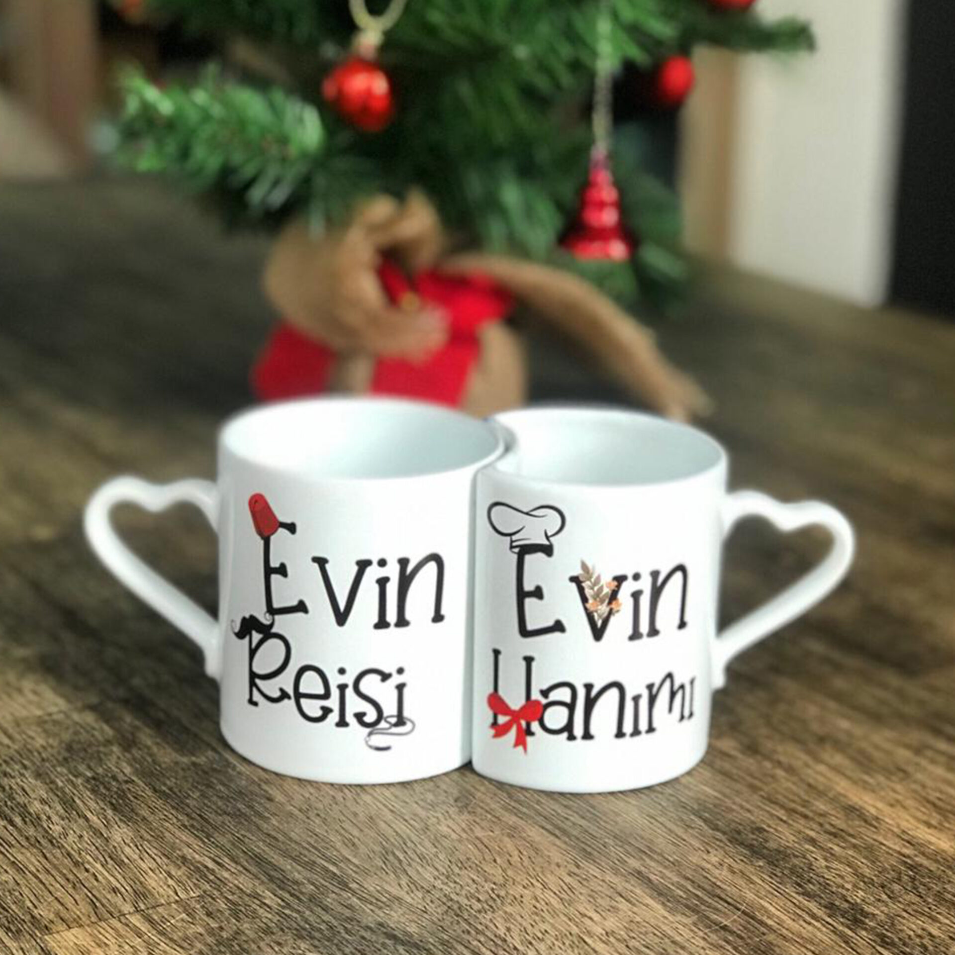 Kişiye Özel Sevgili Kupaları (Tasarım 1)