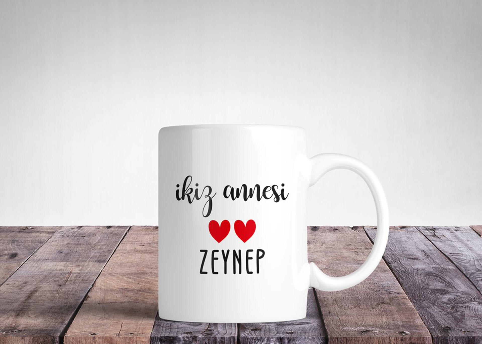 Kişiye Özel İkiz Annesi Kupası