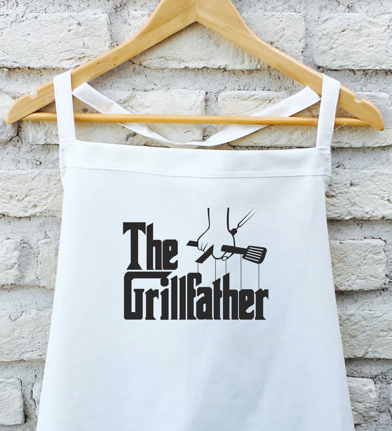 Kişiye Özel Mutfak Önlüğü The Grillfather Baba