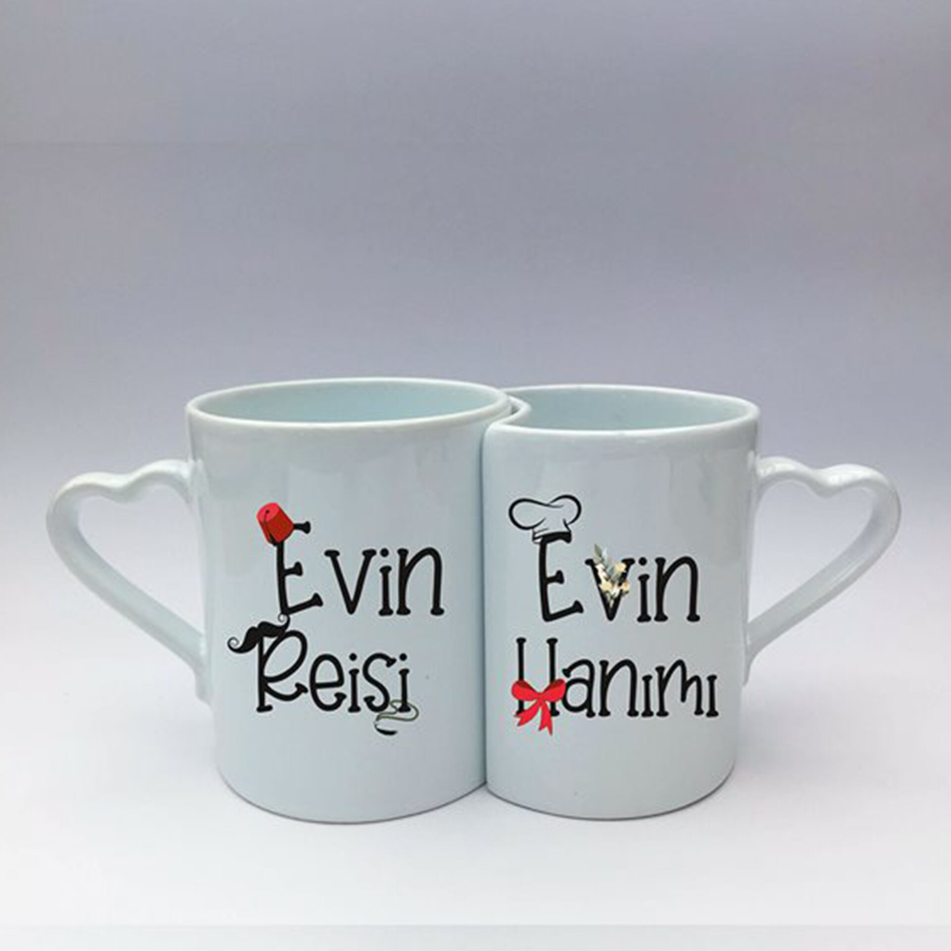 Kişiye Özel Sevgili Kupaları (Tasarım 1)