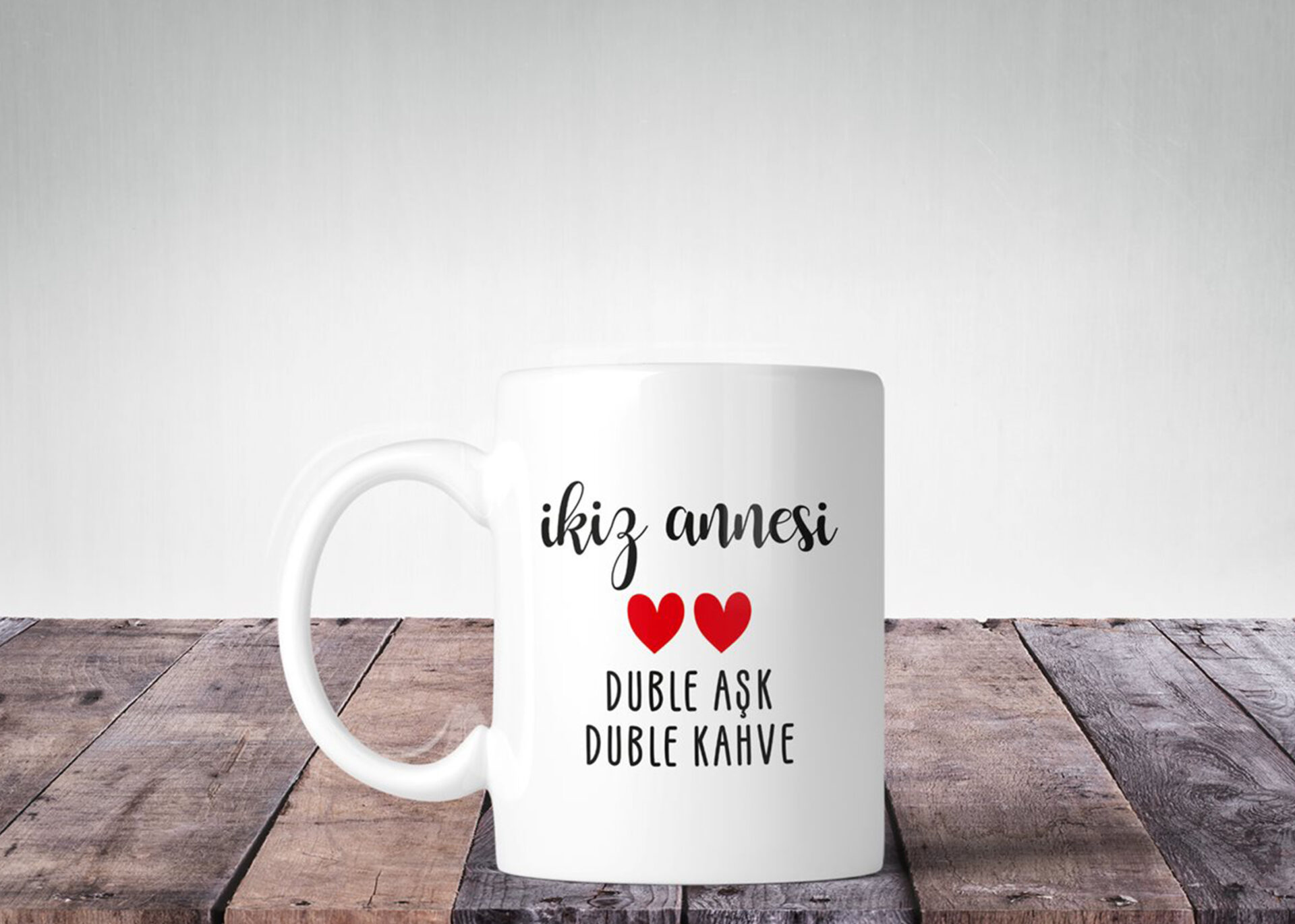 Kişiye Özel İkiz Annesi Kupası