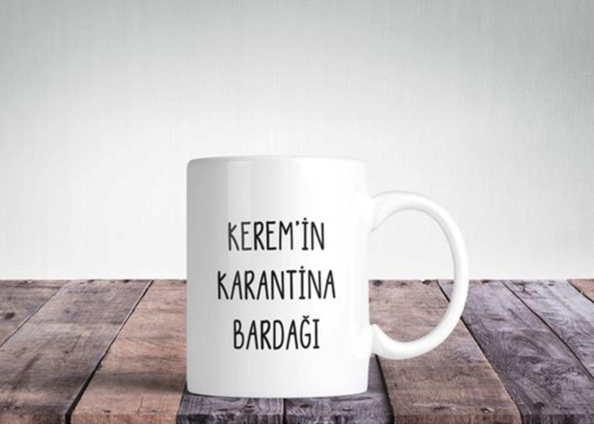 Kişiye Özel Karantina Kupası